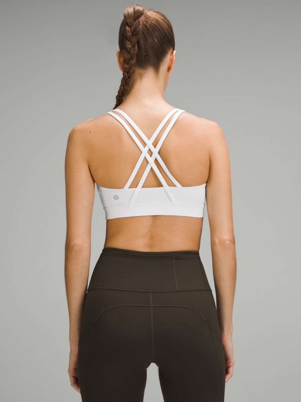 Lululemon Energy Bra - White - Size 8